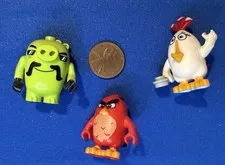 LEGO Angry Birds Movie Minifigures Lot of 3 Figures