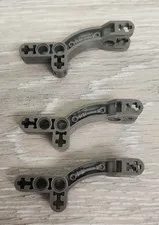 Lego 44136 Old Dark Gray Bionicle Rahkshi Chest Section Part Piece Lot Of 3