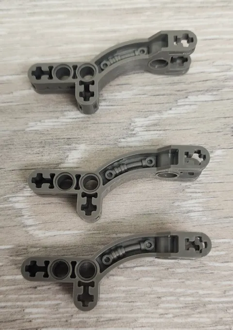 Lego 44136 Old Dark Gray Bionicle Rahkshi Chest Section Part Piece Lot Of 3