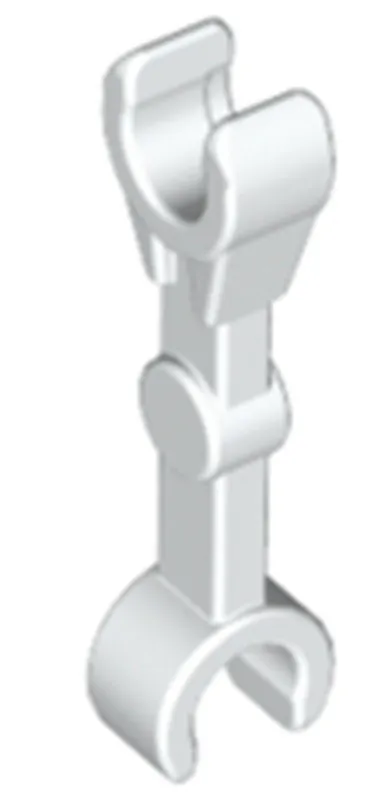 Lego Star Wars BATTLE DROID Minifig White Mechanical STRAIGHT ARM Part D824