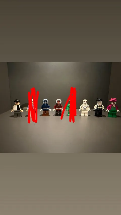 LEGO Batman 1 Minifigure Lot of 6 - Mixed Assorted GOON Characters.