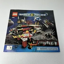 LEGO Space Police Set 5980 Instruction Manual #1 Only