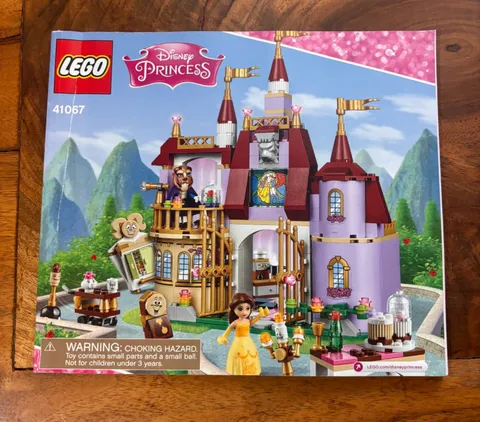 Lego Disney Princess Belle's Castle 41067 Instructions Manual Booklet Only