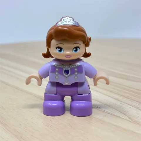 LEGO DUPLO Disney Princess Sofia the First 2” Minifigure Purple Tiara