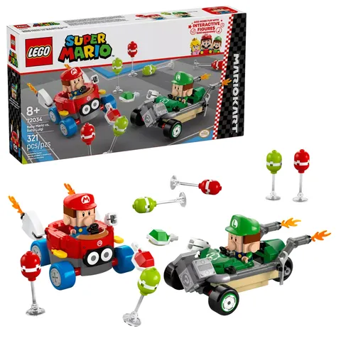 LEGO Super Mario™ Mario Kart™ - Baby Mario vs Baby Luigi 72034 LEGO
