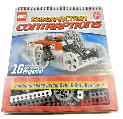 Crazy Action Contraptions Lego Project Book Set 16 Projects