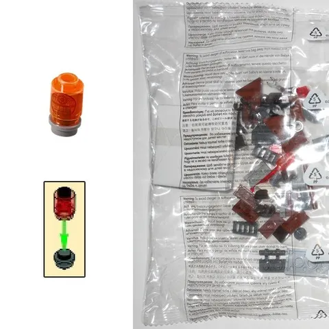 LEGO Death Star Plans printed cylinder (NEW NEVER BUILT) 75017 Duel on Geonosis