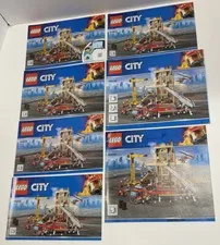 LEGO Downtown Fire Brigade City Fire 60216 replacement Instruction Manuals Only