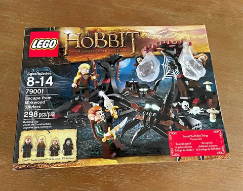 NEW LEGO The Hobbit Escape from Mirkwood Spiders 79001 Complete Set 298pcs Box