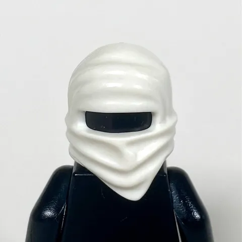 LEGO White Ninja Wrap Headgear Minifigure Part 30177 Dengar sw0149 Ninjago Zane