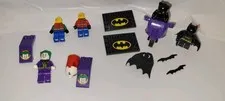 Lego Batman, Robin, Catwoman, Motorcycle, Joker
