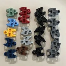 Lego Bionicle Lot C - 20 Axle Connector 2x3 Ball Joint Socket Assorted Colors