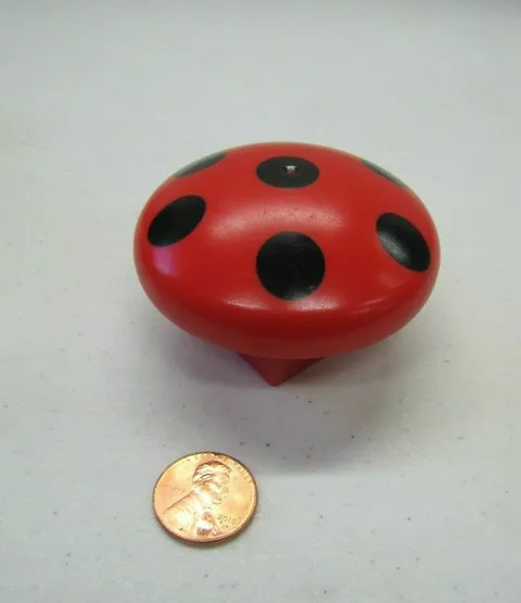 Lego Duplo ANIMAL LADY BUG PRINTED MUSHROOM TABLE RED FOREST ITEM Rare