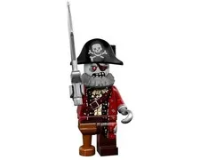 LEGO Minifigures Series 14 (Monsters) Zombie Pirate 71010 - NEW Factory Sealed