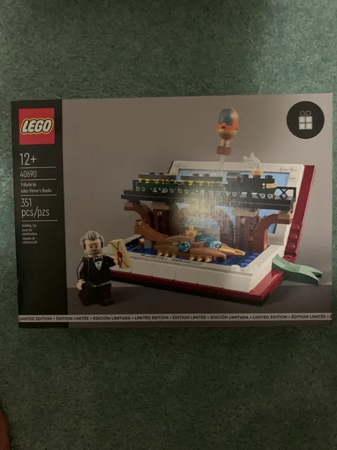 LEGO 40690 Tribute to Jules Verne's Books Limited Edition - New Sealed GWP