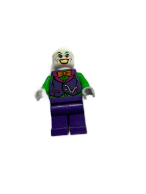 LEGO DC Super Heroes The Joker Minifigure Purple Vest Green Shirt Batman Villain