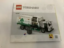 LEGO Technic Mack LR Electric Garbage Truck 42167 Instruction Manual Only