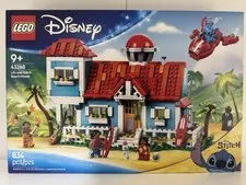 LEGO Disney Lilo and Stitch Beach House 43268 834 pcs Stitch Box Separator