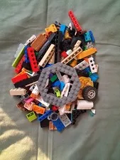 LEGO Bulk Lot of 8 oz Mixed Bricks Blocks Parts Pieces Assorted Colors (#3)