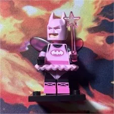 LEGO Batman Movie Fairy Batman Minifig w/ Wings Wand Stand COLTLBM03 LE