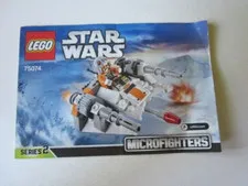 Lego Building Instructions Star Wars 75074 Microfighters