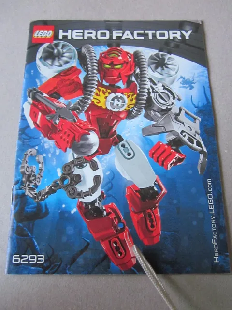 Lego 6293 Hero Factory Building Instructions Instruction  