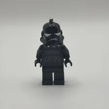 LEGO Minifigure Keychain Shadow Trooper***BROKEN OFF THE CHAIN BAD CONDITION
