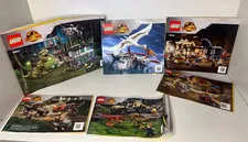 Lego Jurassic World Dominion Set Lot 90-95% Complete (see description)