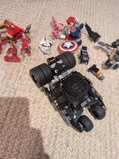 Lego Batman The Dark Night Tumbler (76239) + Marvel LOT (Everything Shown!)