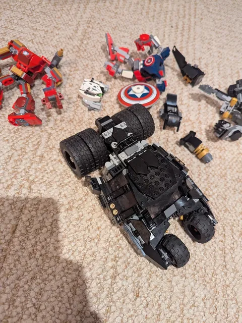 Lego Batman The Dark Night Tumbler (76239) + Marvel LOT (Everything Shown!)
