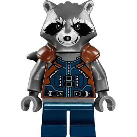 LEGO Marvel Super Heroes - Rocket Raccoon, Grey 76079 New