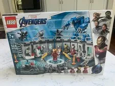 LEGO 76125 Iron Man Hall of Armor, NISB, Excellent Box!