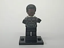 LEGO Marvel Minifigure - Falcon Dark Bluish Gray and Black Suit - SH0503