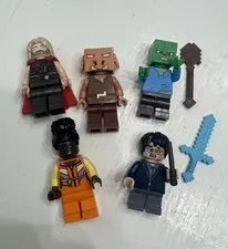 LOT OF 5 LEGO Minifigures
