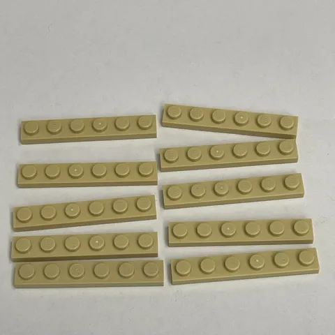 Lego 3666 Beige Replacement Parts Pieces Lot of 10