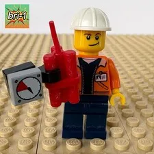 LEGO City Construction: Miner Equipment Operator, DYNAMITE, cty0849, 60186, 2012