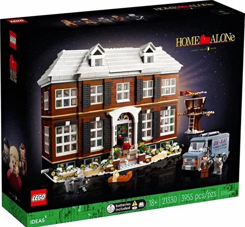 LEGO Ideas Home Alone 21330 Complete Set 3955 Pieces Age 18+ Batteries