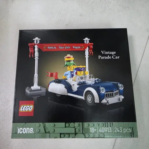 LEGO Icons 40913 Vintage Parade Car NEW! Limited Edition VIP Insiders Exclusive