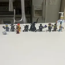 Lego Ninjago Battle Pack Lot Incomplete Missing Samurai X And Some Weapons