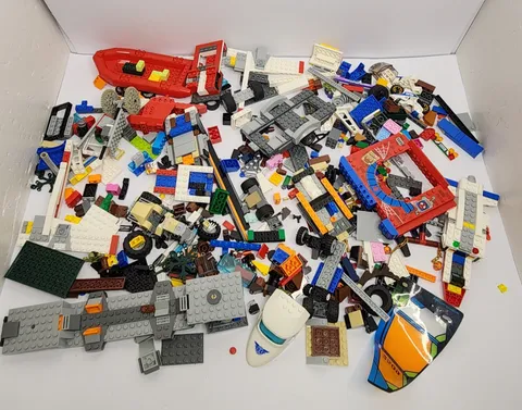 Lego Mixed Bulk Lot 1.2 Kg Unique Set Pieces Picture Is Of Actual Item #COL-5707