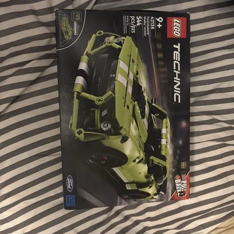 LEGO Technic 42138 Ford Mustang Shelby GT500 Pull-Back Set 544pcs Box