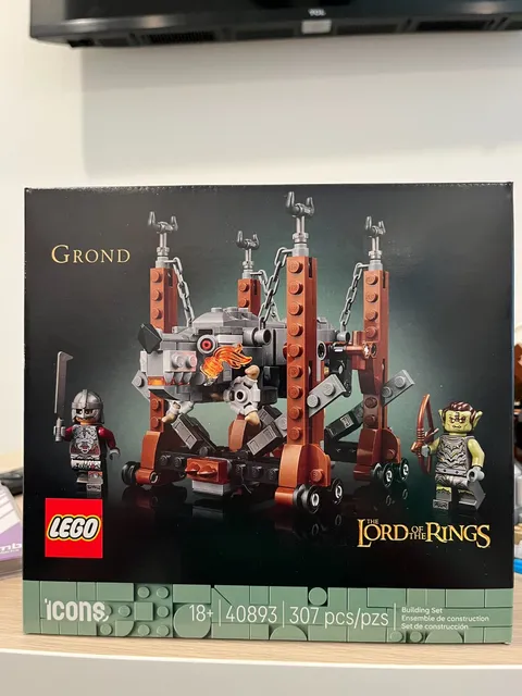 LEGO Icons 40893 Lord of the Rings Grond GWP New - Sealed— Limited