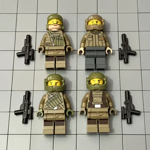 LEGO Star Wars Minifigures: Resistance Trooper Pack 75131 (sw0696 sw0697) H1 4