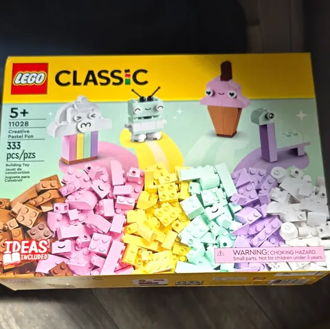 LEGO Classic Creative Pastel Fun 11028 333 pcs Age 5+ Ideas Included