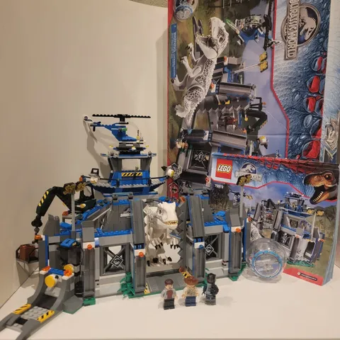 LEGO 75919 Jurassic World: Indominus Rex Breakout With Box and Instructions