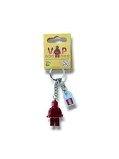 LEGO 5005205 VIP Red Man Chrome Minifigure Keychain Exclusive New W Tag 6195777