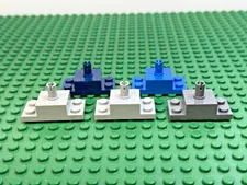 LEGO Modified Brick 2x4 w Pin on Top Side Cutouts  (2 PCS) #30592