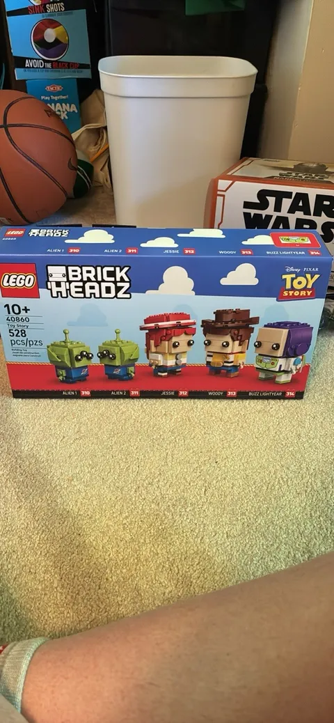 LEGO BrickHeadz 40860 Woody & Buzz Lightyear Toy Story Set 528 pcs Age 10+