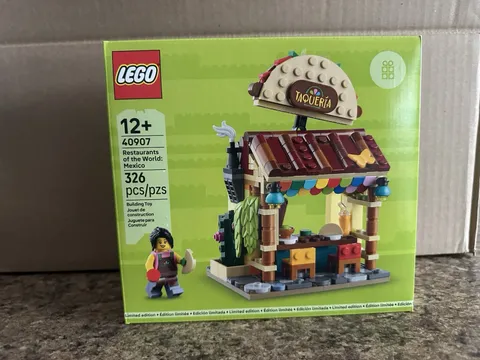 LEGO 40907 Restaurants of the World: Mexico 326 pieces New Sealed/Limited GWP