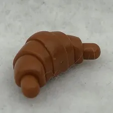 LEGO 67338 Dark Orange Croissant with Flat Ends (x1)